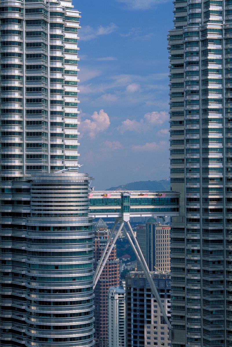 Petronas Towers' skybridge