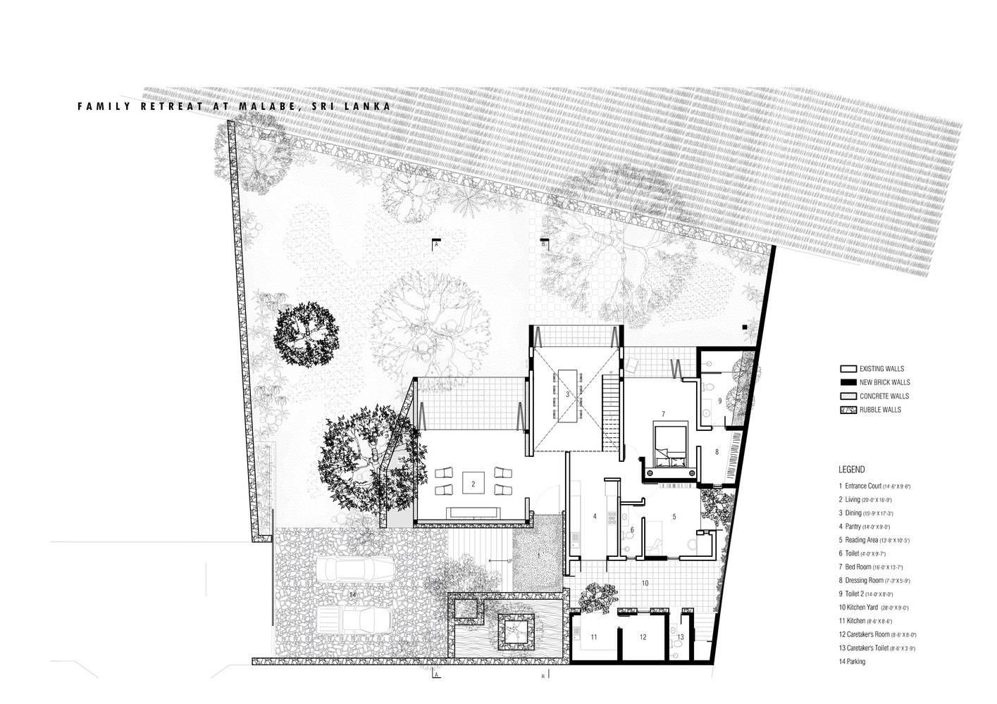 Palinda Kannangara Architects - plan