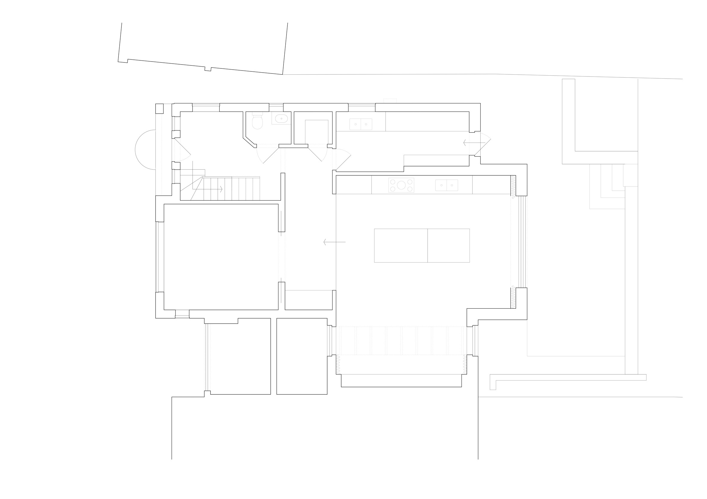 plan of the hipped house 