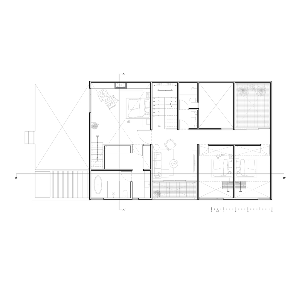 second floor plan