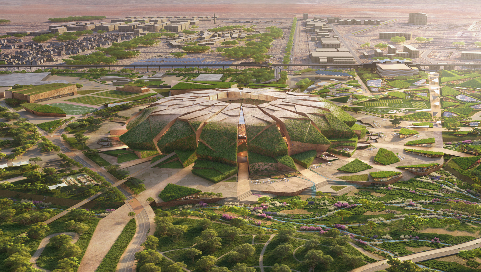 King Salman Stadium in Riyadh by Populous (cr: Populous)