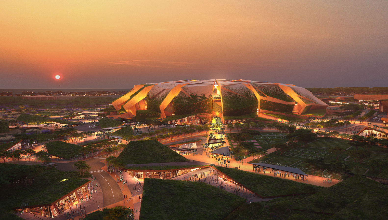 King Salman Stadium in Riyadh by Populous (cr: Populous)