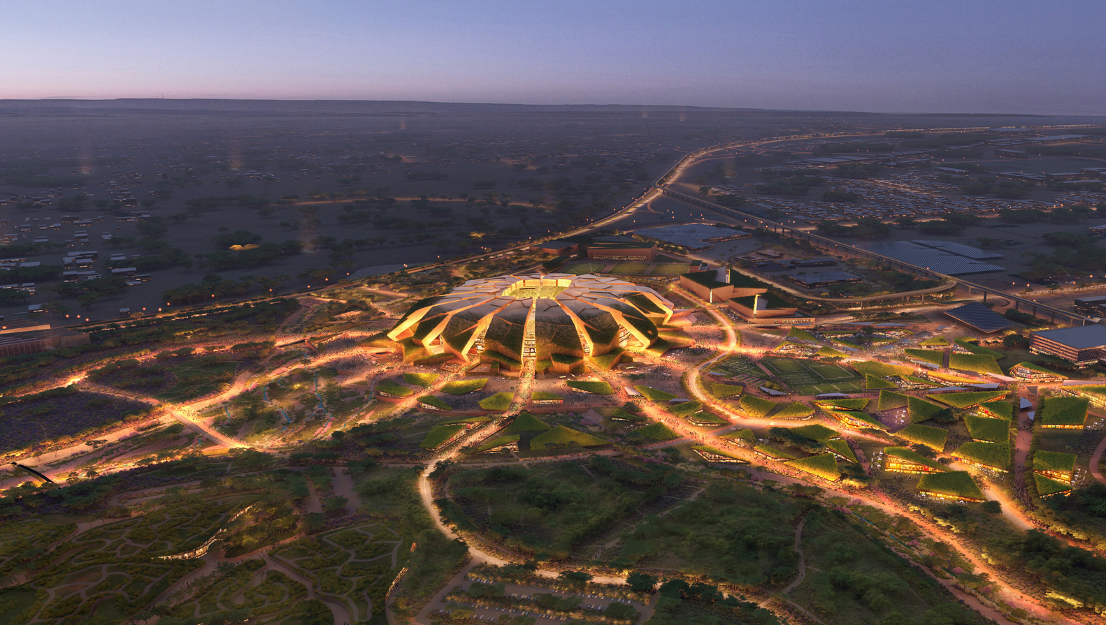 King Salman Stadium in Riyadh by Populous (cr: Populous)