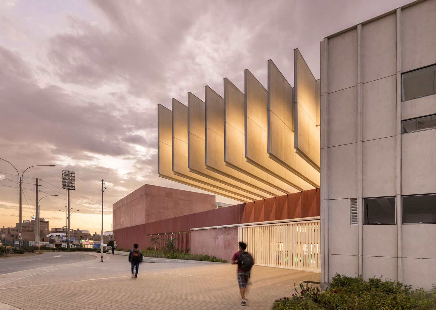Front view CientÃ­fica del Sur University, Photo by Renzo Rebagliati