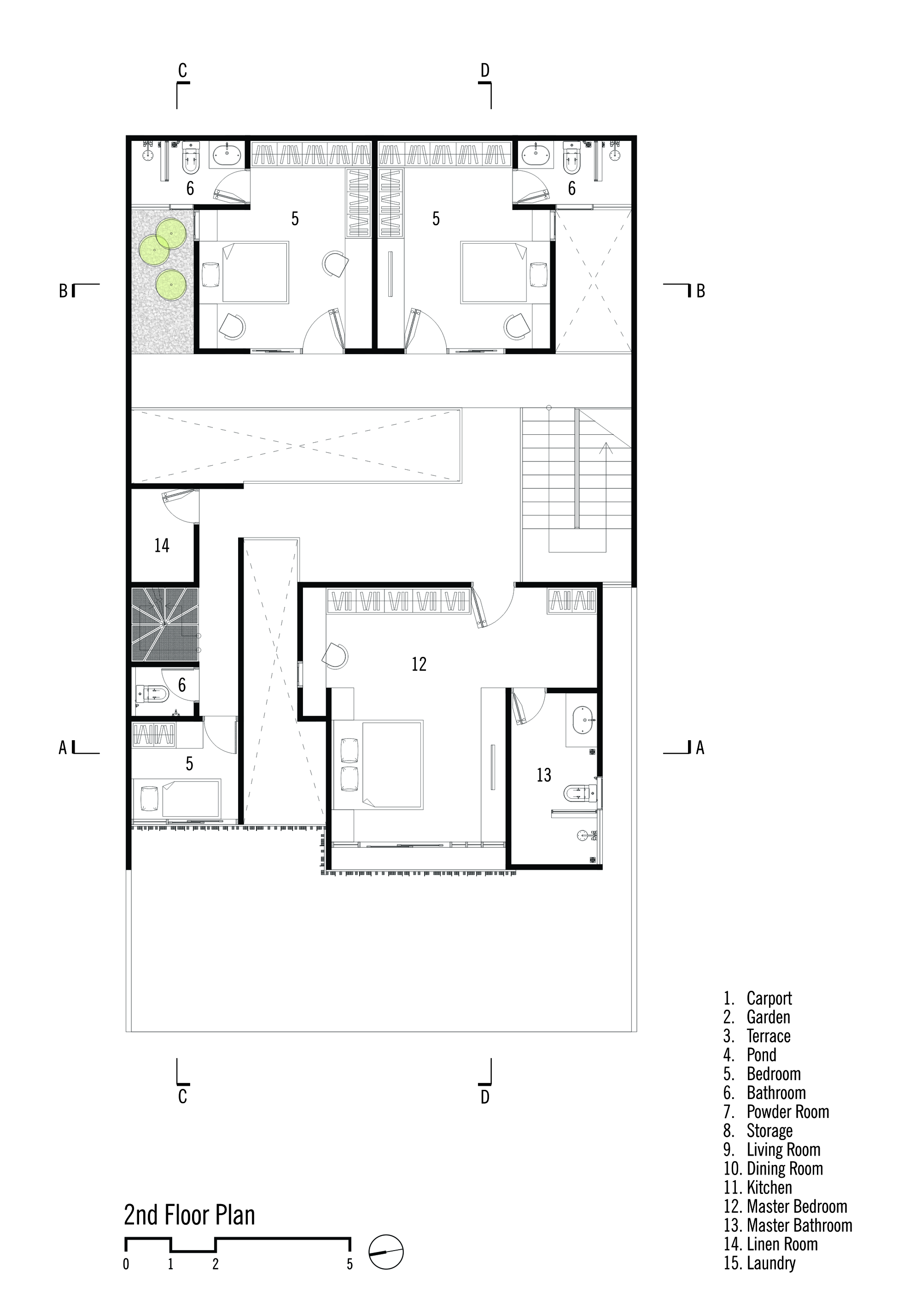 Dynamic Diversity of Simple Materials in concrete house interiors