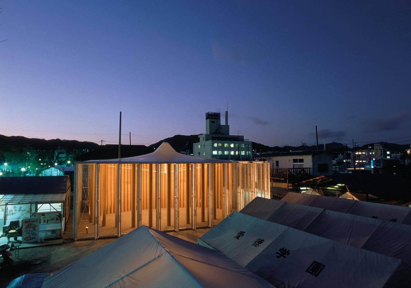 Paper Church in Kobe, Japan (cr: Shigeru Ban Architects) 