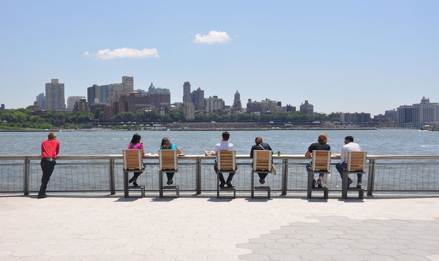 East River Waterfront overlooking Brooklyn