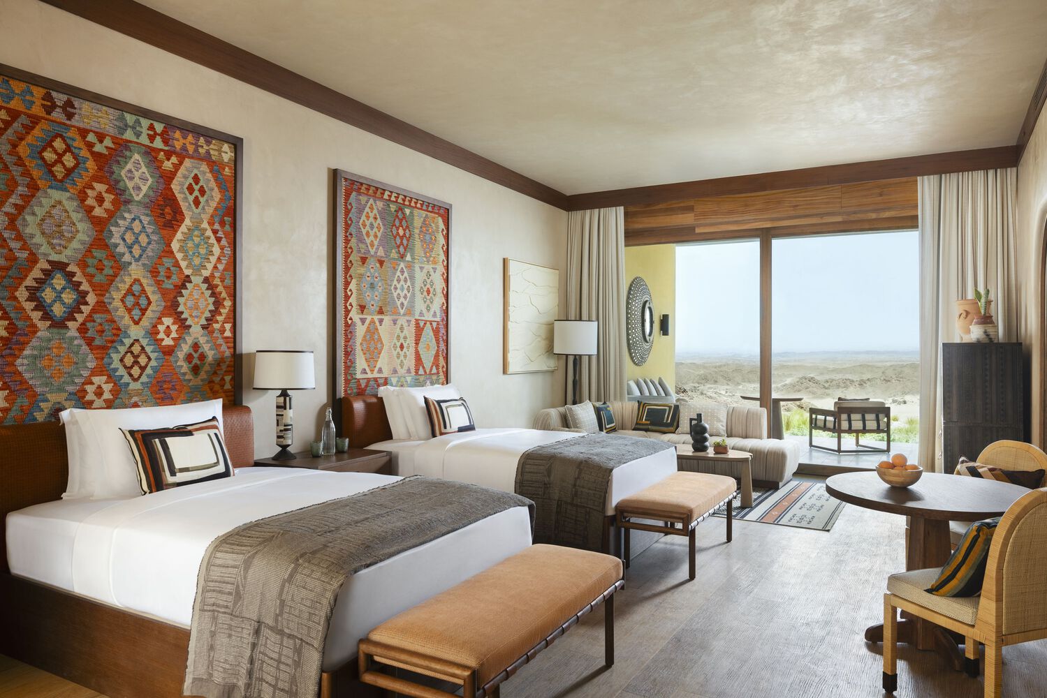 The bedroom of Six Senses Southern Dunes Resort