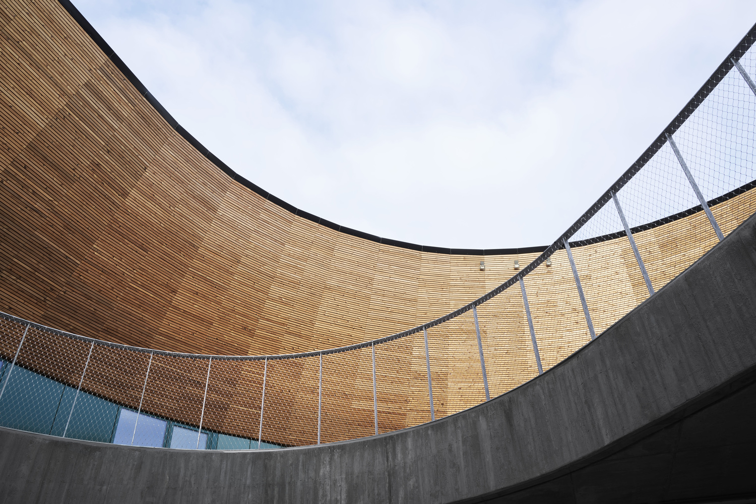 Detail facade of Esbjerg Maritime Center, Photo by wichmann+bendtsen photography