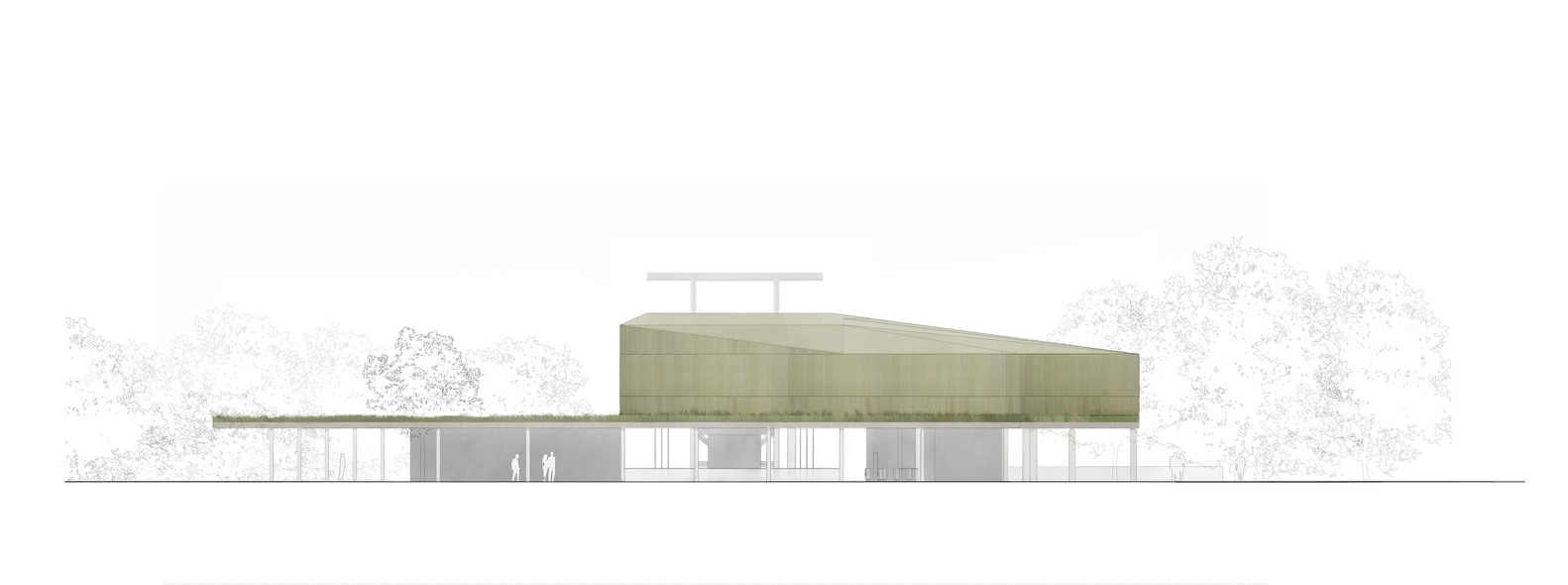 SnÃ¸hetta's Design for Cable Car Station in Koblenz, Germany (cr: SnÃ¸hetta)