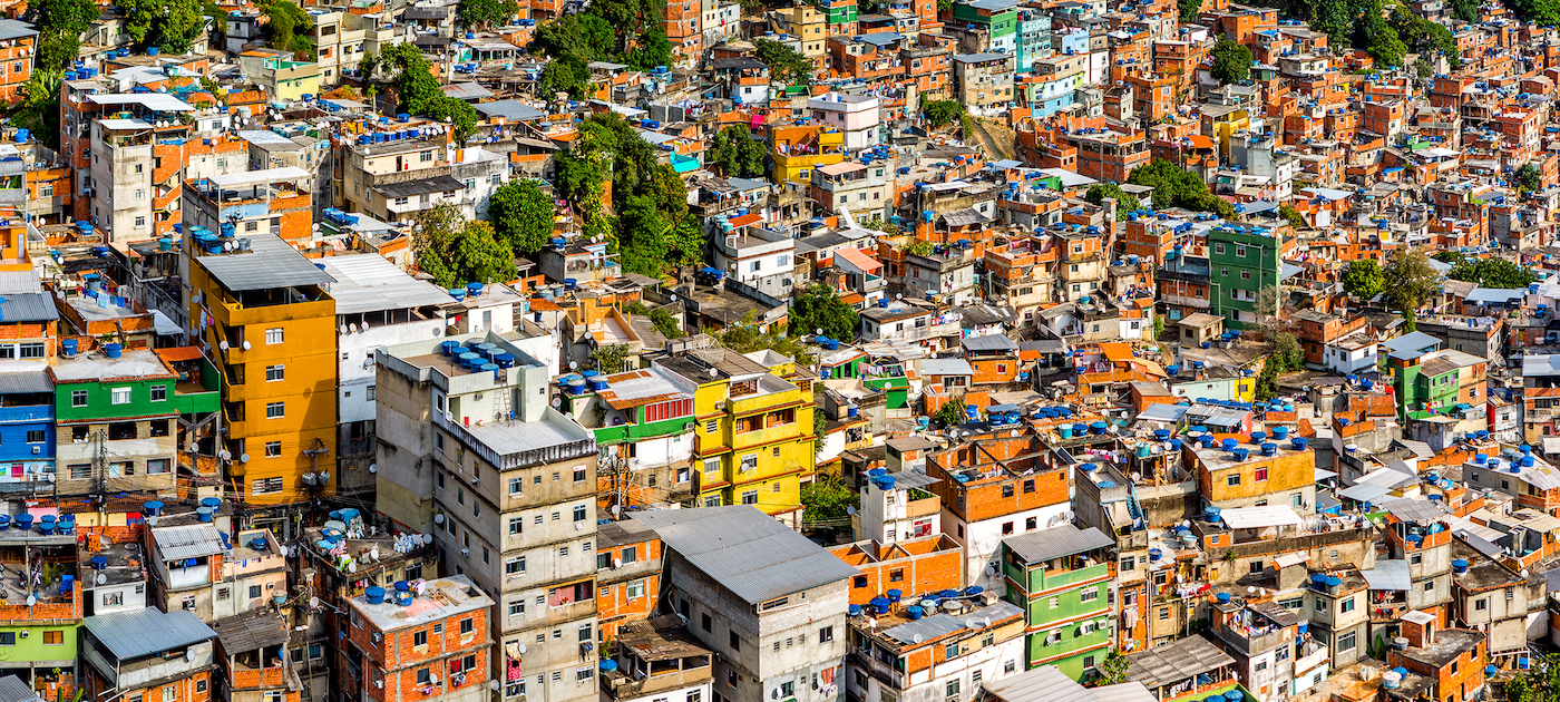 Portrait of a densely populated city, Source by UNEP