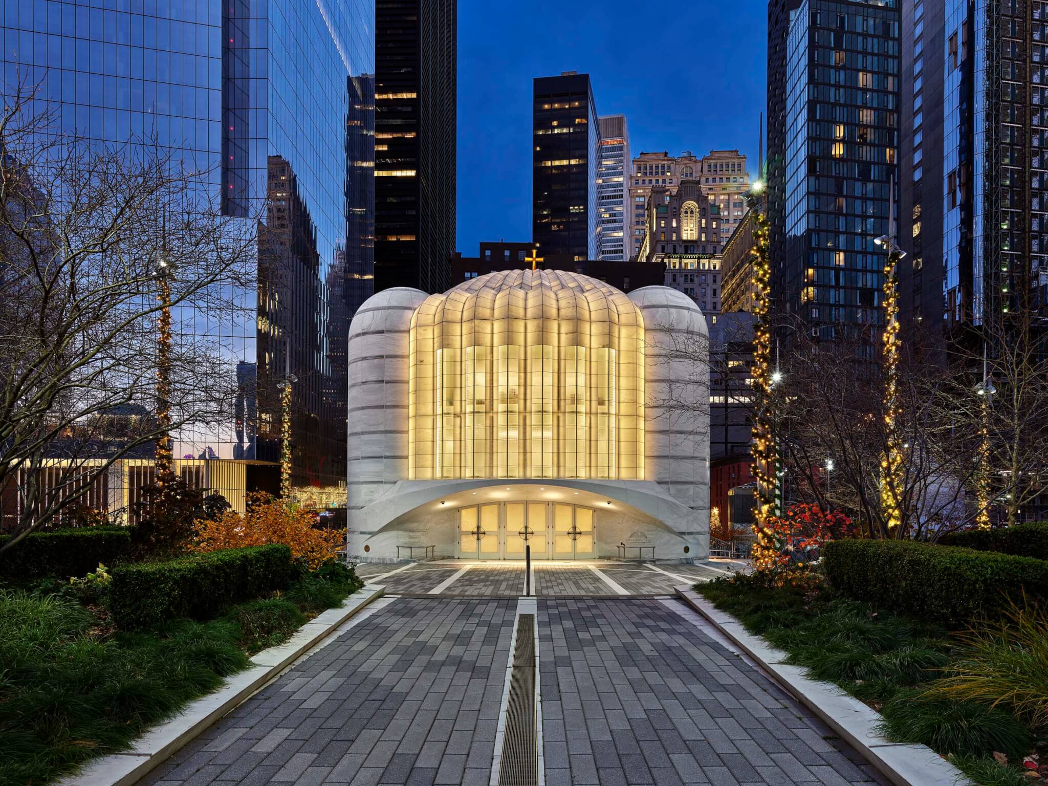 front View  St. Nicholas Church,Photo by Alan Karchmer