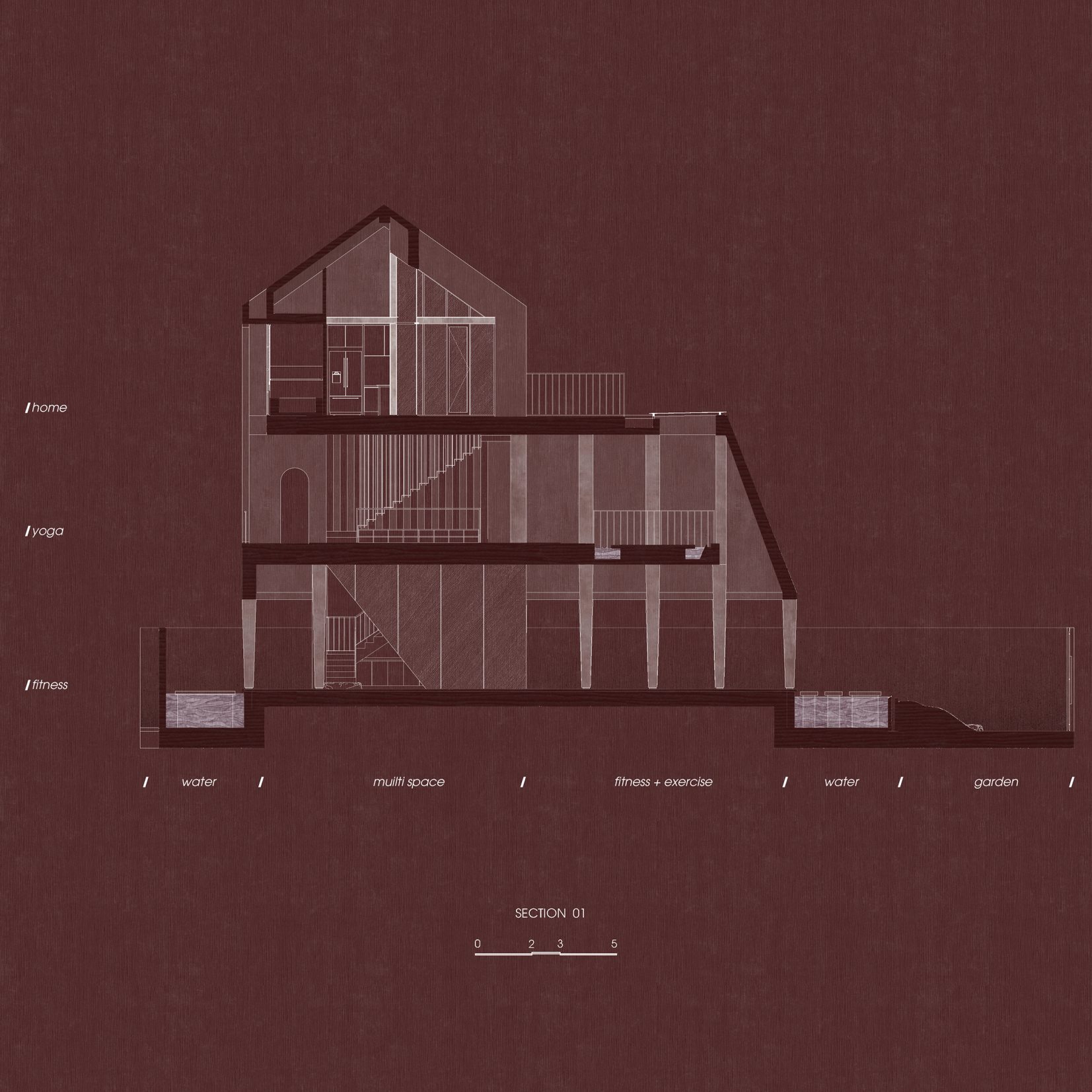 Plan of the Red Cave House