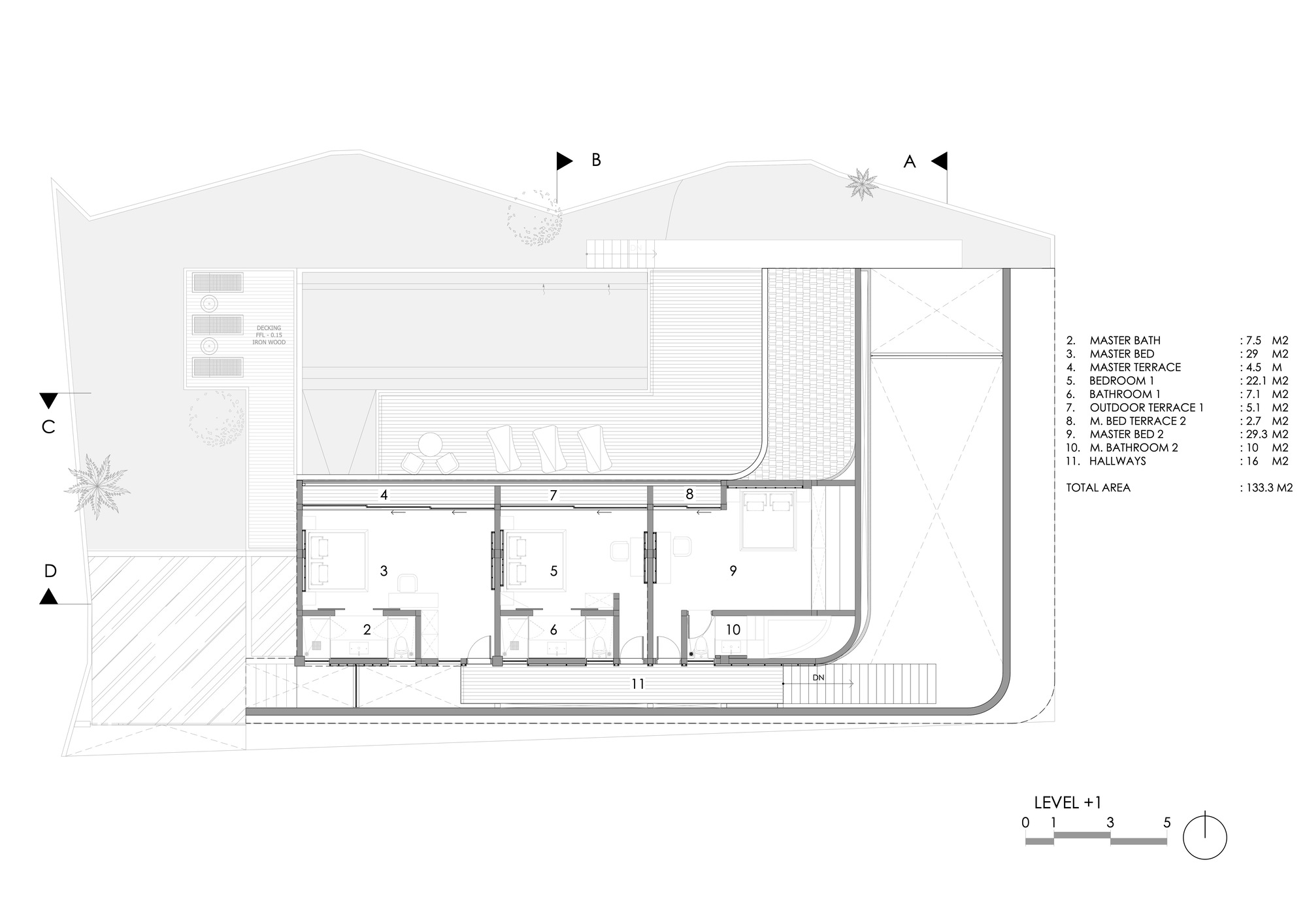 the wing residence plan