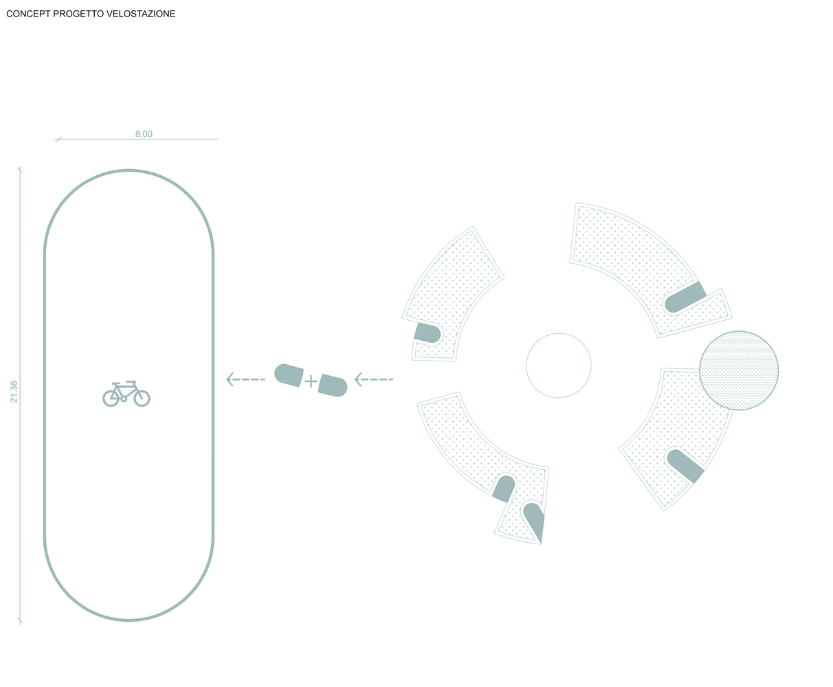 Bicity Velostazione Concept ( Cr : Stefano Tacchinardi)